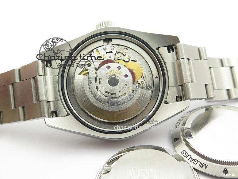 116400 On Bracelet 1:1 Green SS Black Sapphire SA3131 GV Milgauss JF Dial 0707